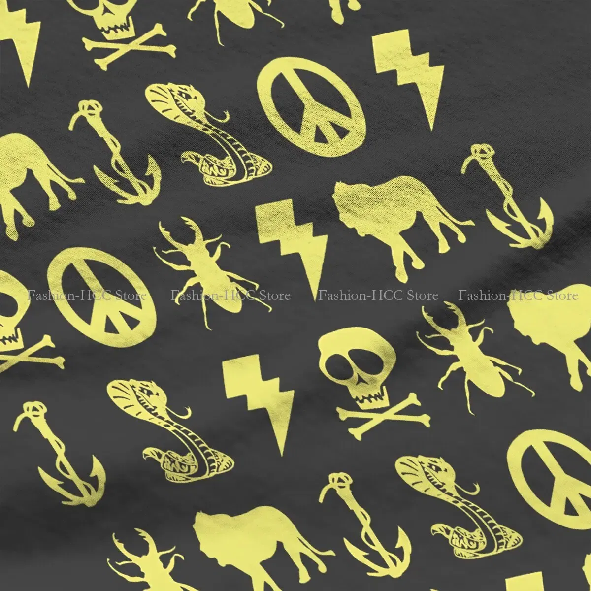 Color: black, Size: S - Breaking Bad TShirts Jesse Pinkman Yellow Icons Personalize Men's T Shirt New Trend Clothing