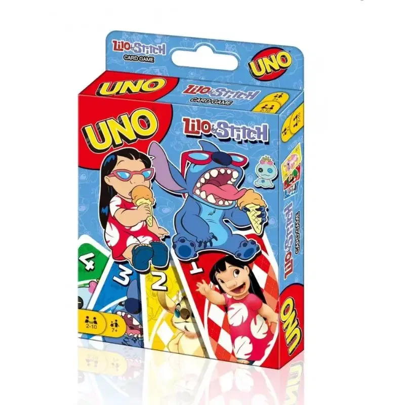 Color: Black - Stitch Sanrio Kitty Game Board Games Cards Multiplayer Casual Fun Party Games Never Leave a Trace Hot Selling Now!