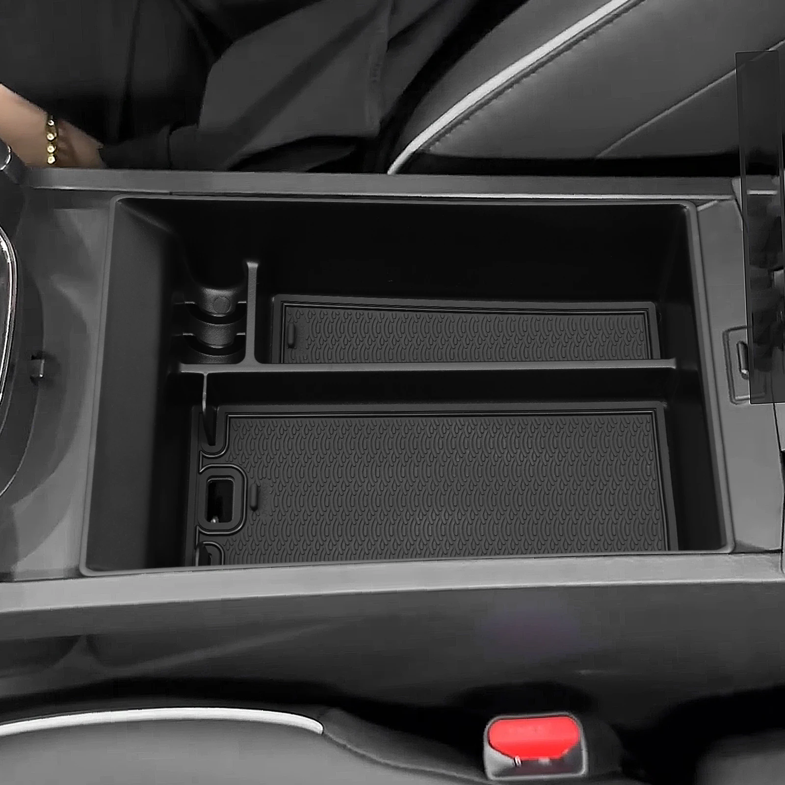 for Chery OMODA C5 EV 2024-2025 Car Armrest Storage Box Organizer Case Auto Interior Accessories Center Console Storage Tray