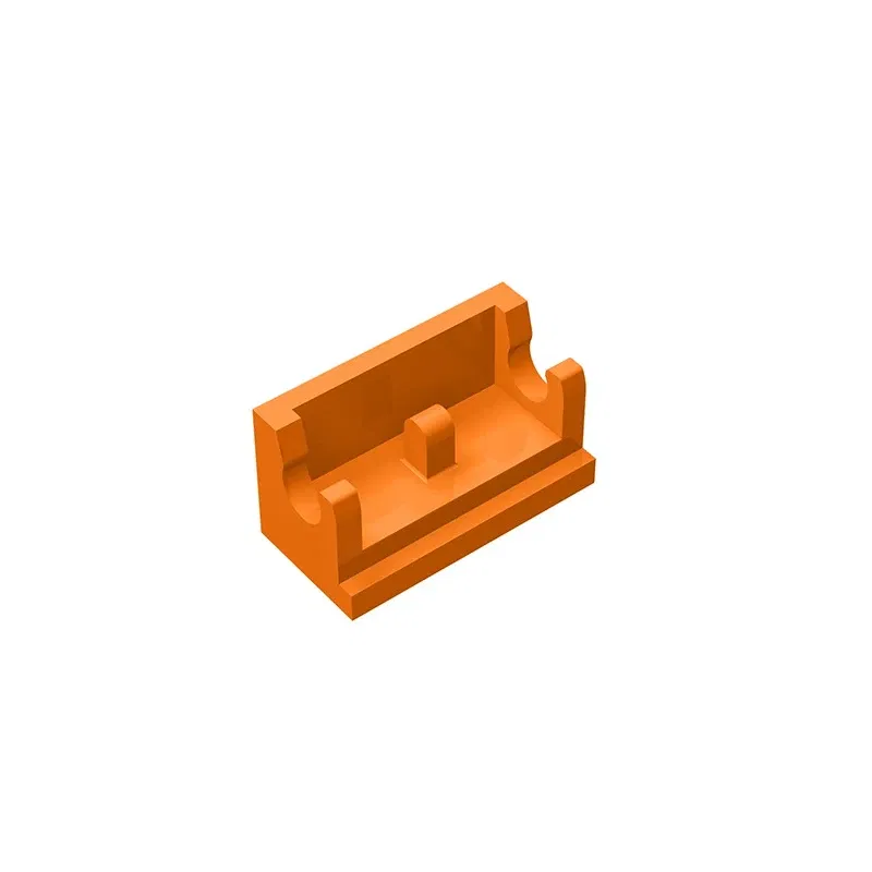 Color: Apricot - Gobricks 10PCs Building Blocks MOC Assembles Parts Compatible With 3937 DIY enlighten Block Bricks Educational Gift Toys 2022