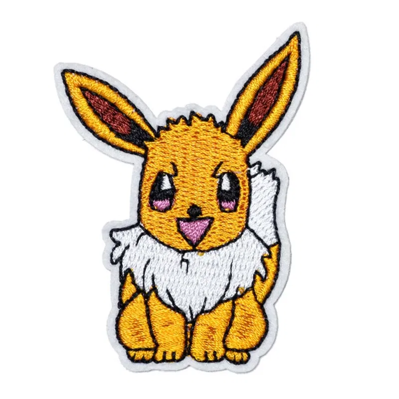 Color: Antique Copper - Kawaii Animals Patch Anime Game Embroidered Patches For Clothing DIY Iron on Patches For Clothes Cartoon Patch Stickers