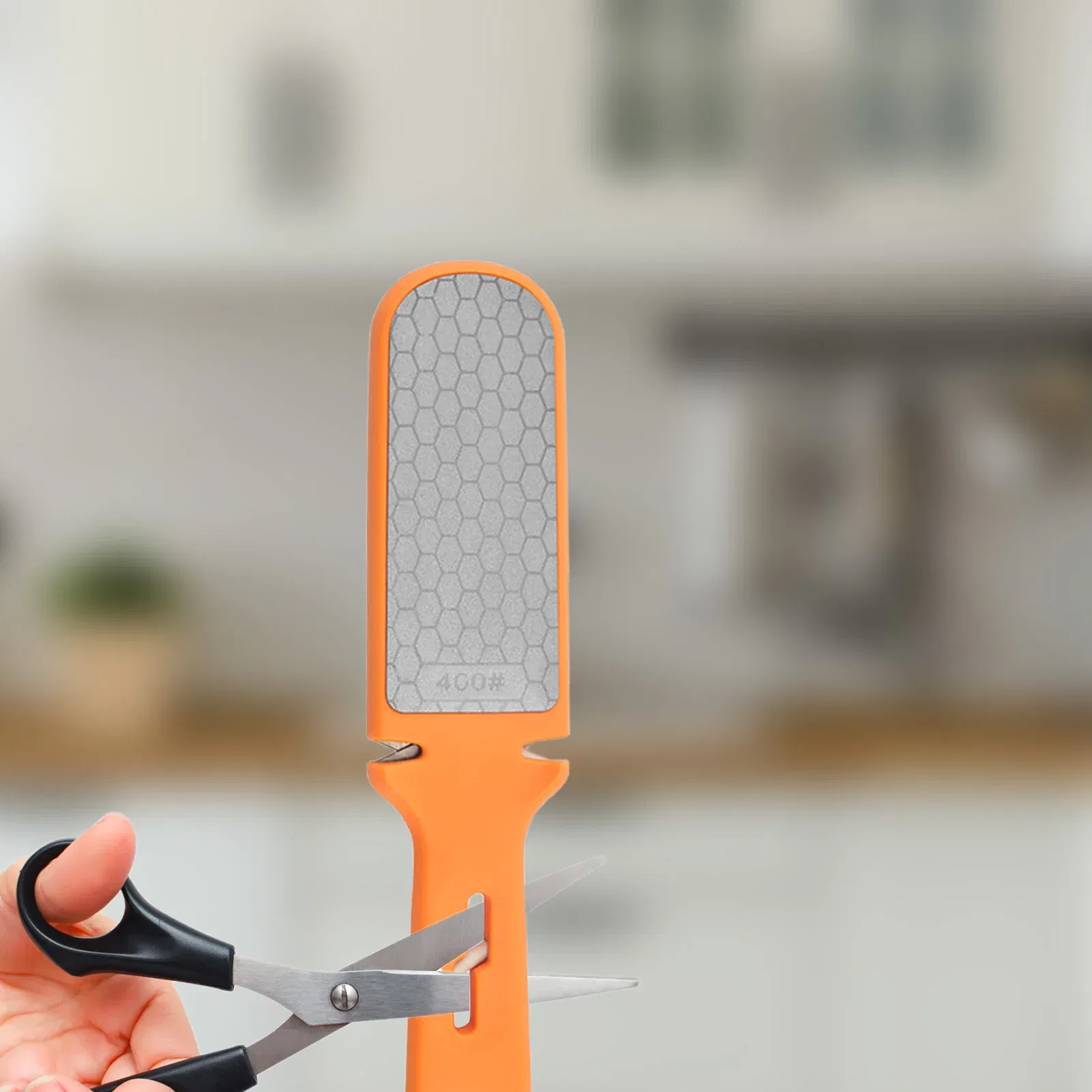 Color: Yellow, Ships From: spain - Knives Sharpener File Diamond Scissor Professional Sharpening Stone Diamond Honing Steel Metal File Paddle Tool For Chef And