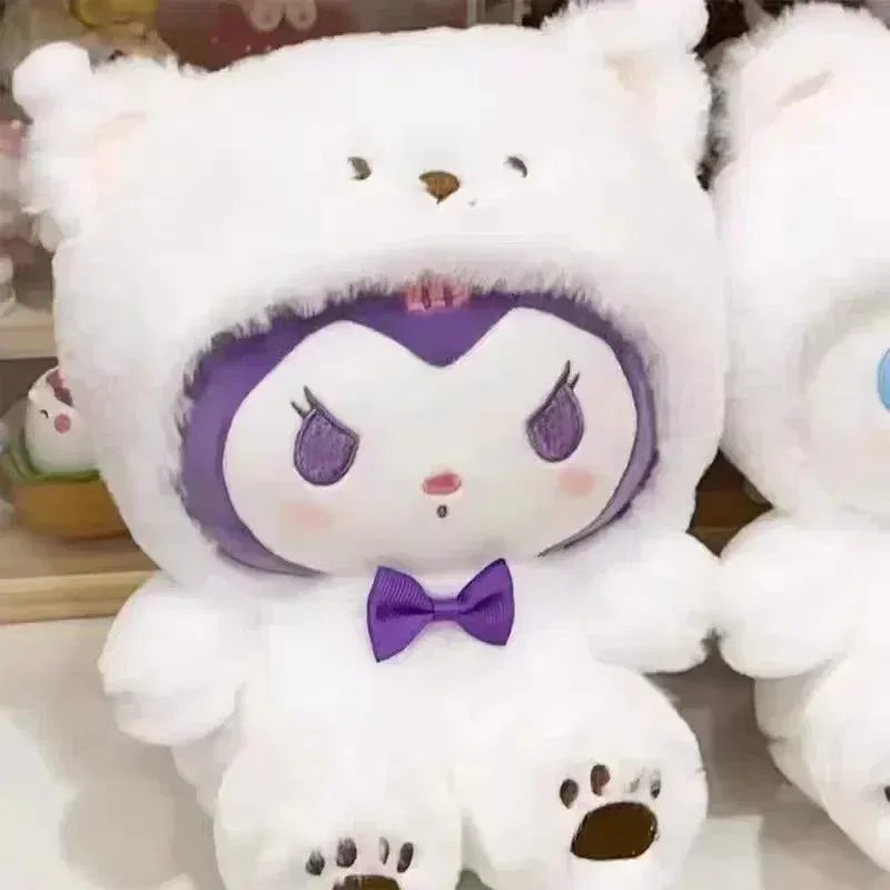 Color: RosyBrown - Sanrio Kuromi Plush Toy30cm Cinnamoroll Melody Stuffed Doll Comfortable And Soft Plush Toy Valentine's Day Child Birthday Gift