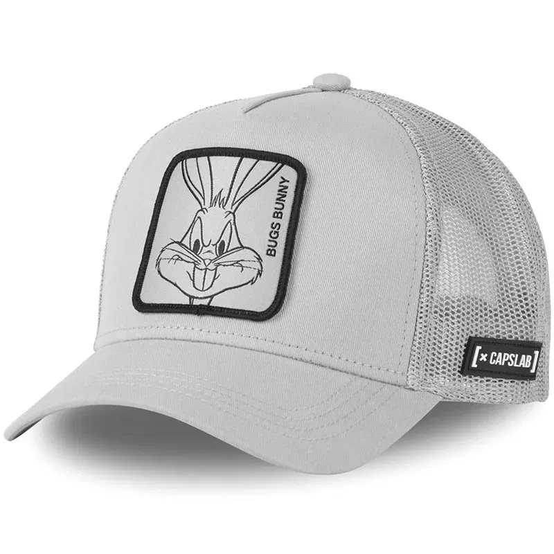 Color: MULTI - High Quality Disney Styles Anime Cartoon Snapback Cotton Baseball Cap Men Women Hip Hop Dad Mesh Hat Trucker Hat Dropshipping