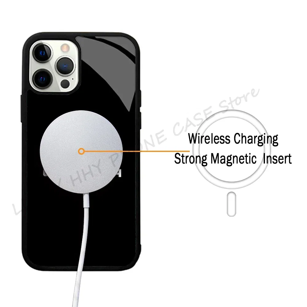 Color: Beige, Material: aluminum - Cool Phone Case Phone Case Strong Magnetic Cupra Racing for IPhone 15 14 13 Pro Max 11 12 Mini for Magsafe
