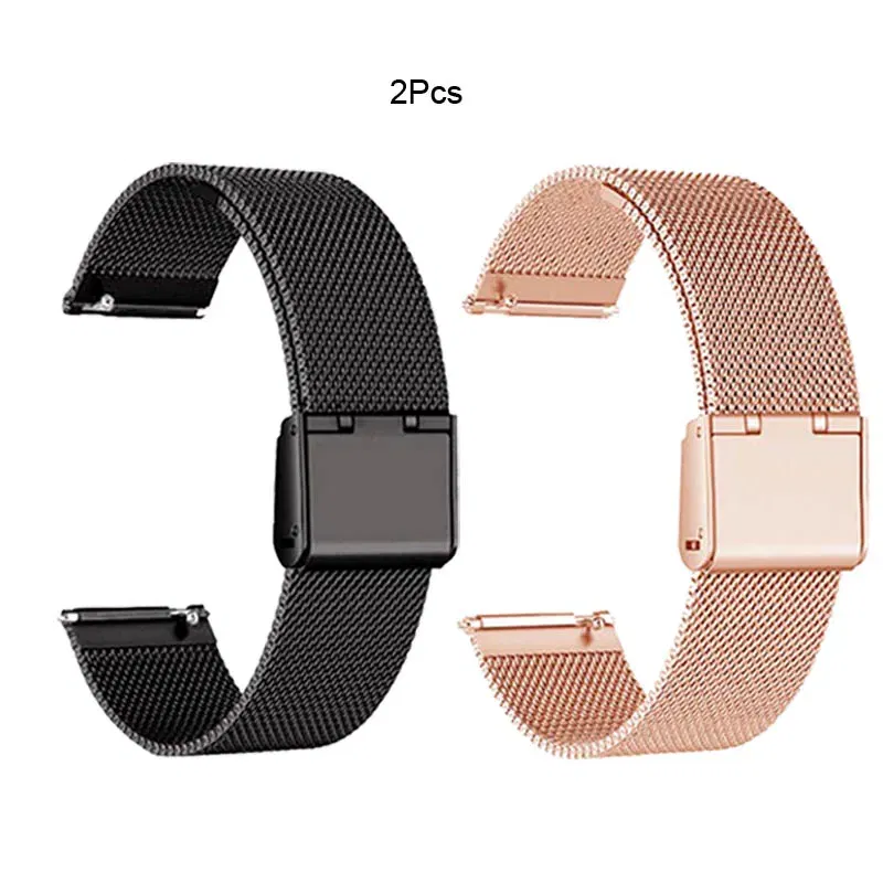 Color: Blue, Size: XS - Bracelet For Huawei Watch GT 3 Pro 43mm 46mm Stainless Steel Watchband Huawei Watch GT 4 46MM Milanese Metal Bracelet