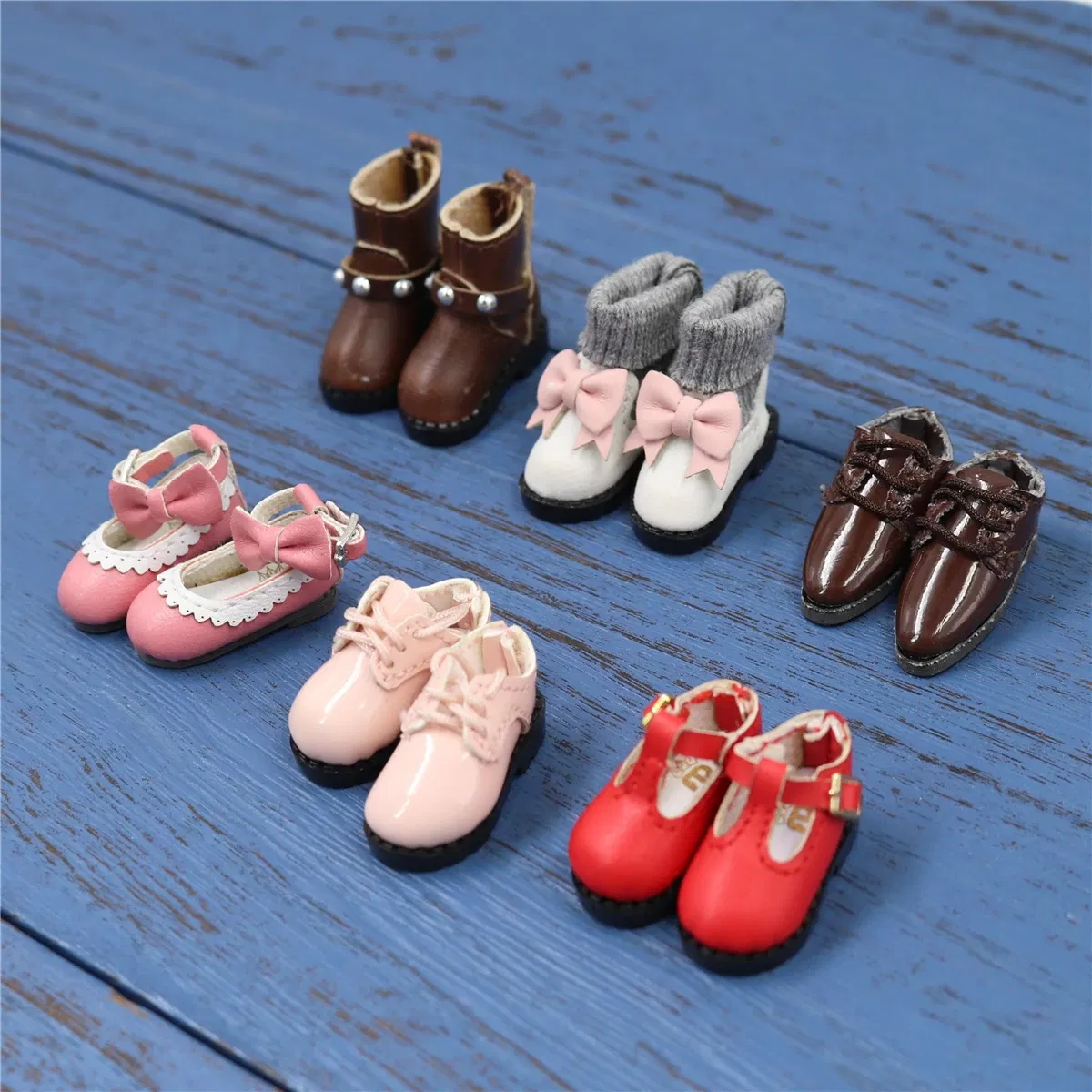Color: Red - ICY DBS Blyth doll licca bjd azone joint body toys shoes fashion boots