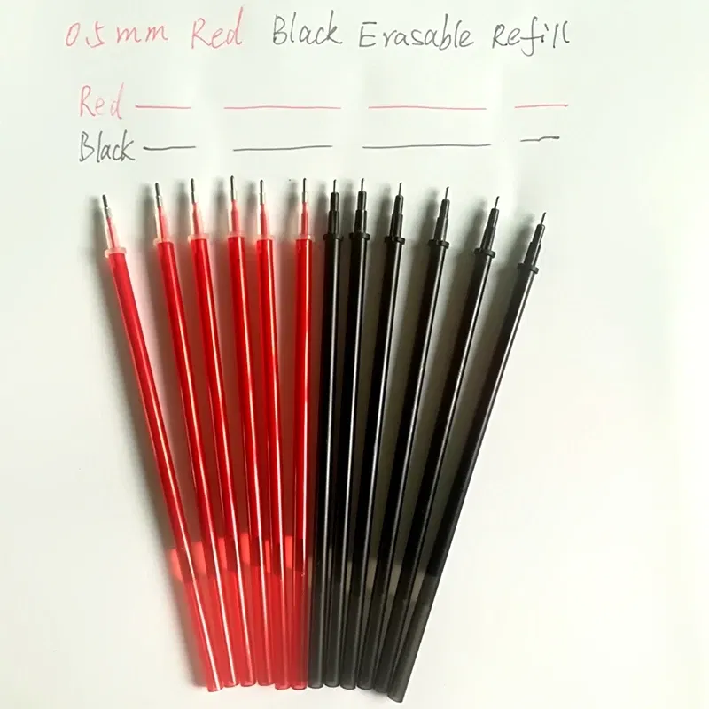 Color: Red Wine - Gel Ink Refills and Friction Erasable Gel Pens Extra Fine Point 0.5 mm Black Red Blue Ink