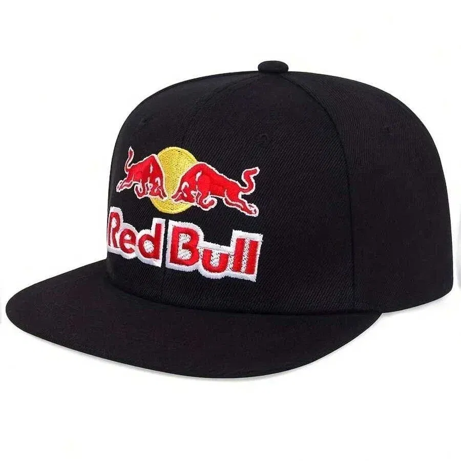Color: Blue - RED BULL Baseball Cap Snapback Hat Hats & Caps Men Moto Letters Racing Motocross Riding Hip Hop Sun Hats