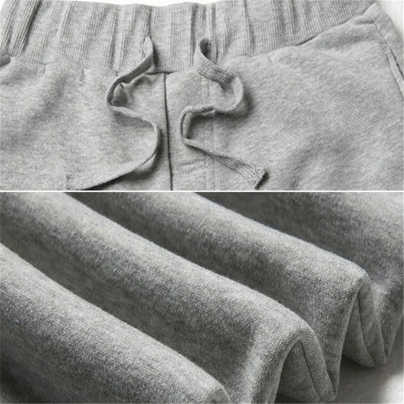 Color: GRAY, Size: M - Trendy Women's Pants Loose Trousers Outdoor Casual Pants Four Seasons Sweatpants Women's Drawstring Jogging Pants