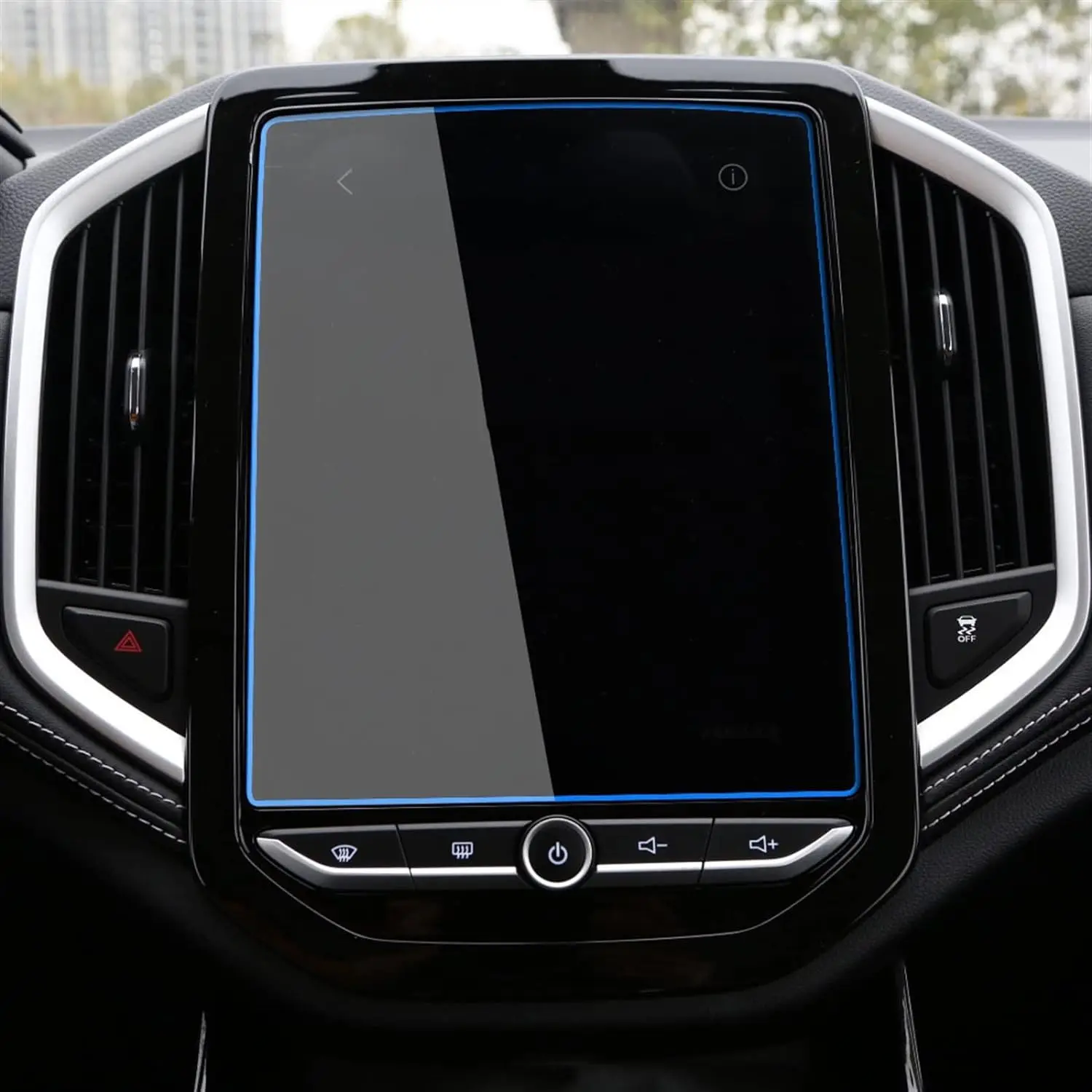 For Chevrolet Captiva MG Hector 2019~2022 car LCD gps Navigation Tempered glass Screen film protector