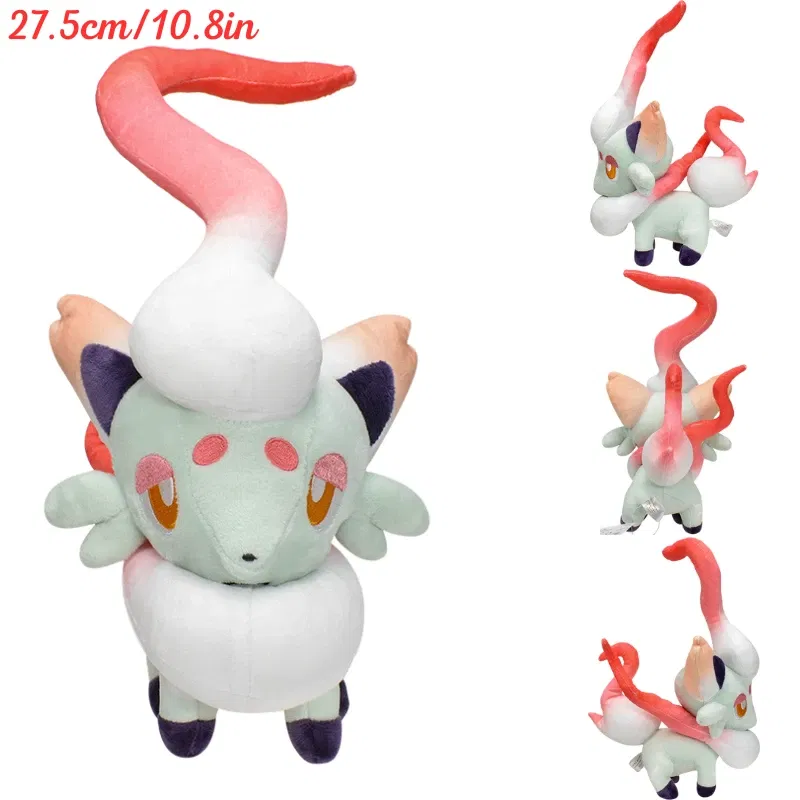 Color: Orange - Pokemon Shiny Mimikyu Cubone Butterfree Plush Toys Anime Caterpie Shinx Charizard Stuffed Animal Peluche Dolls Birthday Gift Kid