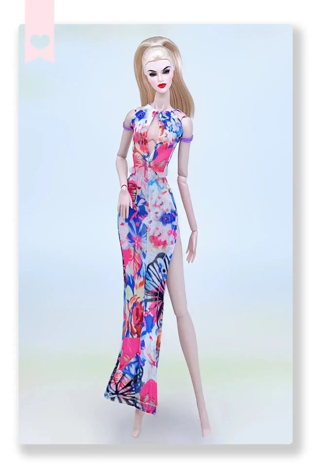 Color: Pink - for bride dress for barbie clothes 30 cm dresses gowns doll party dress clothing accessories outfit princess costume wedding