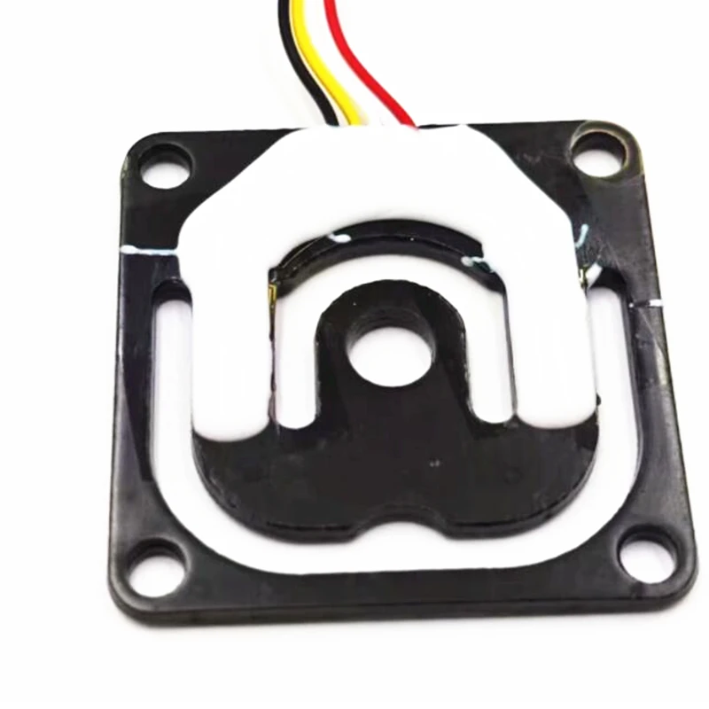 4PCS For Creality K1 MAX Strain Gauge _34x34_928DAD-240-Electrophoretic Hole Exposure White - Temperature Resistant Wire