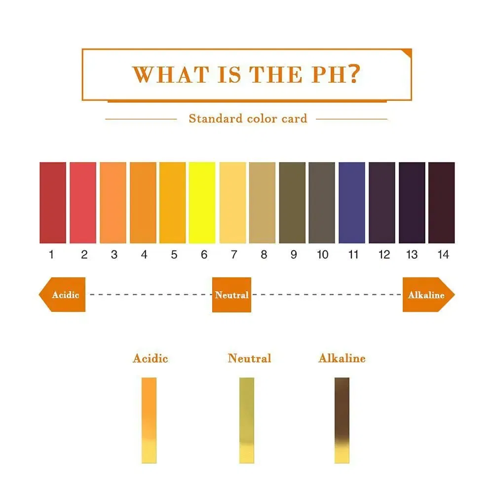 80 Strips/pack PH 1-14 Litmus Paper PH Tester Papers Universal Indicator Paper Test for Water Aquarium
