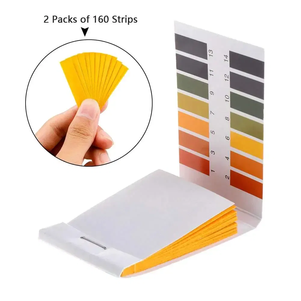 80 Strips/pack PH 1-14 Litmus Paper PH Tester Papers Universal Indicator Paper Test for Water Aquarium