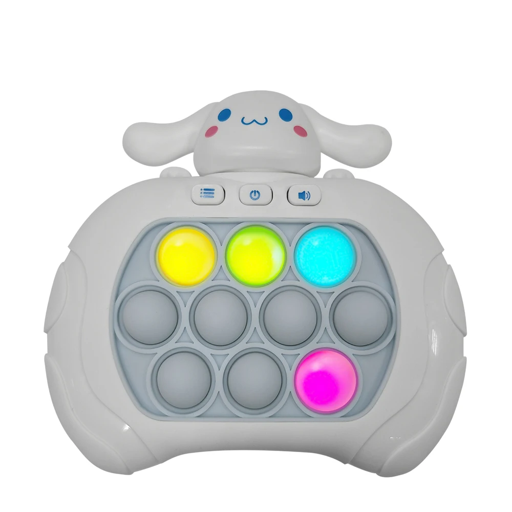 Color: Mixed - 2024 New Pikachu Quick Push Game Pop Up Fidget Bubble Electronic Pop it Pro Game Light AntiStress Toys For Adult Kids Gift 2024