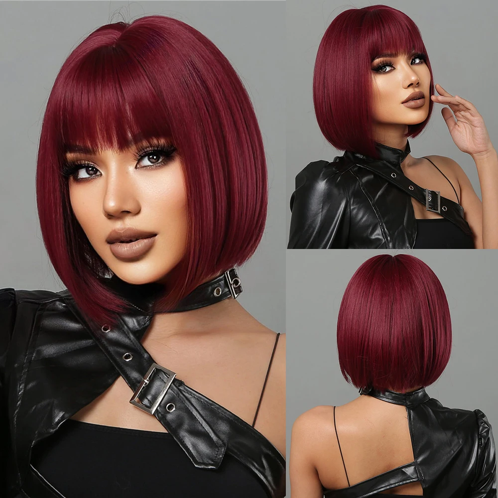 Color: #17 - Black synthetic wig with middle-parted long hair and big waves for party or daily use. High-temperature synthetic hair cap.