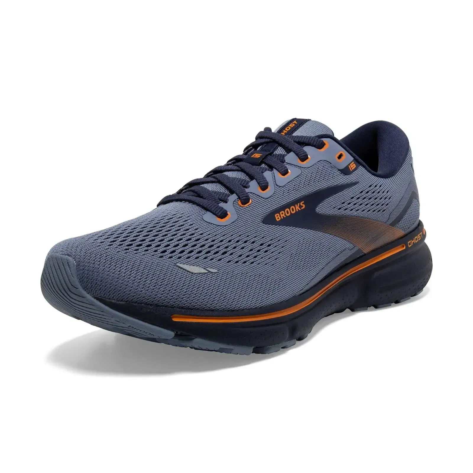 Color: Brown, Shoe Size: 43 - Brooks Ghost 15 Neutral Running & Walking Shoe Men?™s & Women?™s Casual Sneakers Original