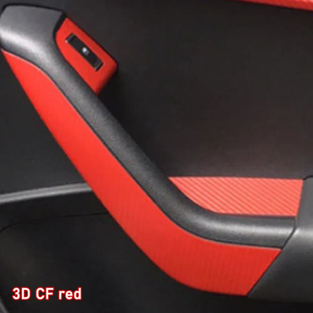 Car Interior Sticker Gear Box Protective Film For Skoda Octavia 2015-2019 Car window Panel Sticker Carbon Fiber Black