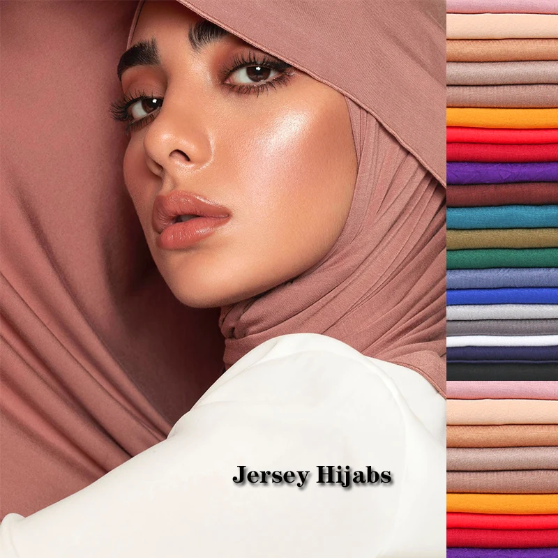 Color: lce grey, Ships From: CHINA - New Jersey Womens Muslim Ramadan Fashion Modal Cotton Jersey Hijab Womens High Quality Solid Color Soft Hijab Long African Scarf