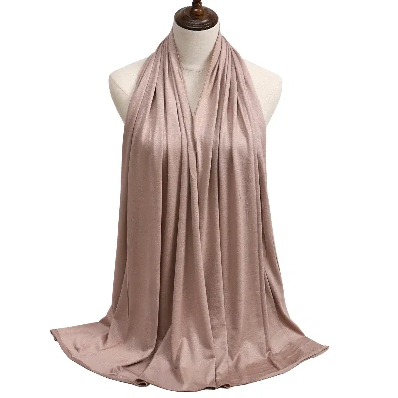 Color: lce grey, Ships From: CHINA - New Jersey Womens Muslim Ramadan Fashion Modal Cotton Jersey Hijab Womens High Quality Solid Color Soft Hijab Long African Scarf