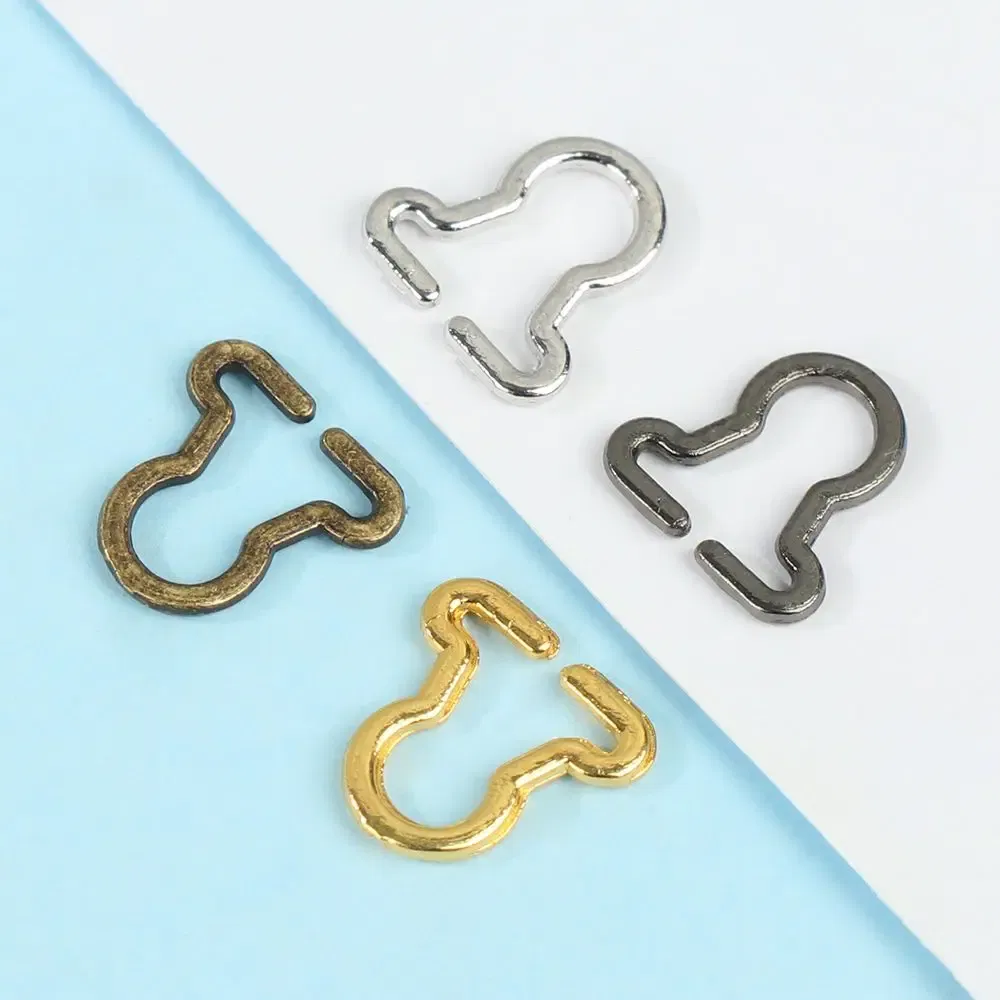 Color: Black - Hot Sale 20Pcs Mini Gourd Style Doll Belt Buttons Dolls Buckles Metal Buckle DIY Girls Toys Trousers Bags Sewing Accessories