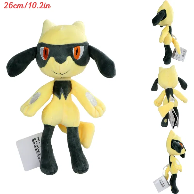 Color: Brown - Pokemon Shiny Mimikyu Cubone Butterfree Plush Toys Anime Caterpie Shinx Charizard Stuffed Animal Peluche Dolls Birthday Gift Kid