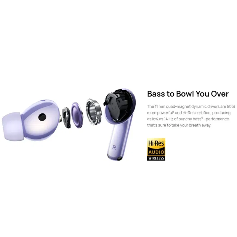 Color: WHITE - 100% Original Huawei Freebuds 6i (T0019) Bluetooth Headphone ANC 3.0 Punchy Bass 35-Hour Battery Life Earphone Headset