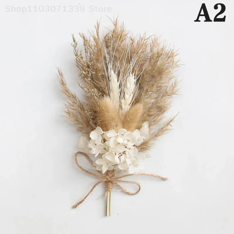 1pc Mini Natural Dry Flowers Bouquet Fresh Dried Preserved Flower Small Decorative Photography Photo Backdrop Home Decor Bouquet