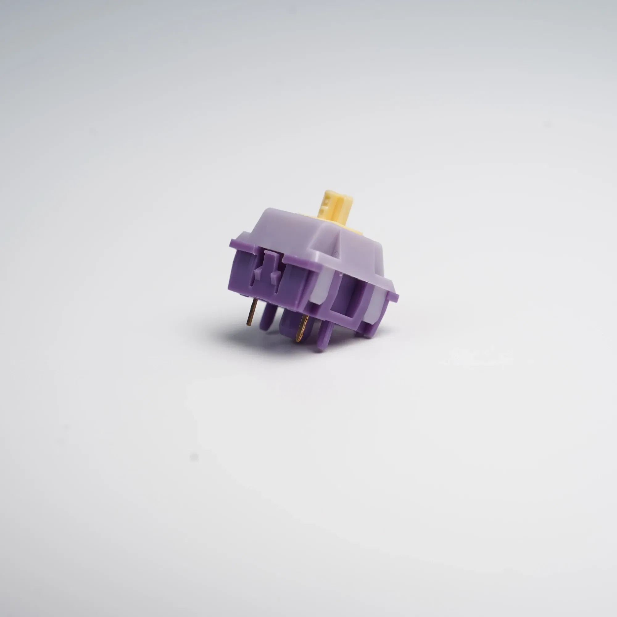 Color: Olive, Axis Body: blue switch - KTT Hyacinth Linear Switch Five Pins Switches MX For Mechanical Gaming Keyboards 45g Prelubed