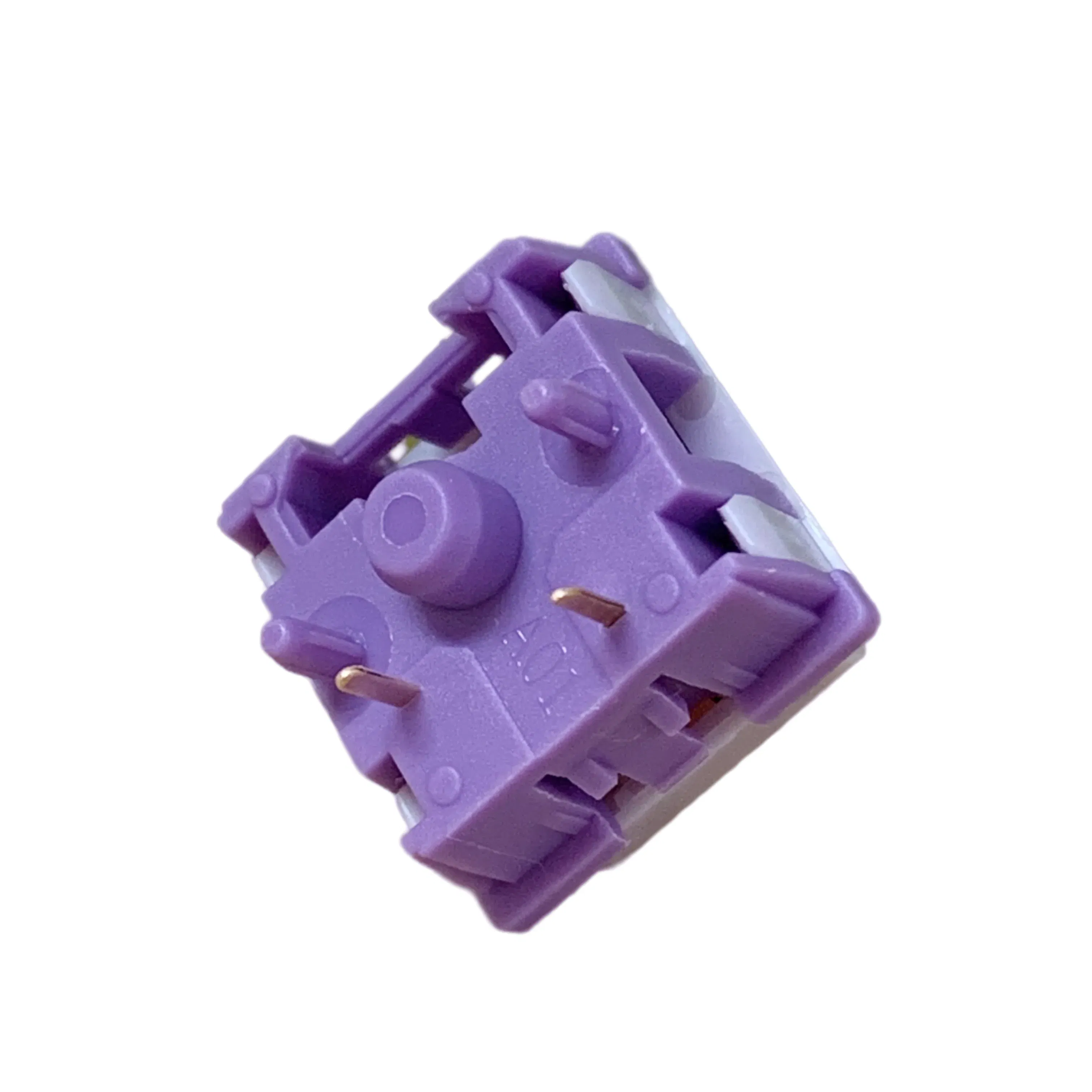 Color: Olive, Axis Body: blue switch - KTT Hyacinth Linear Switch Five Pins Switches MX For Mechanical Gaming Keyboards 45g Prelubed