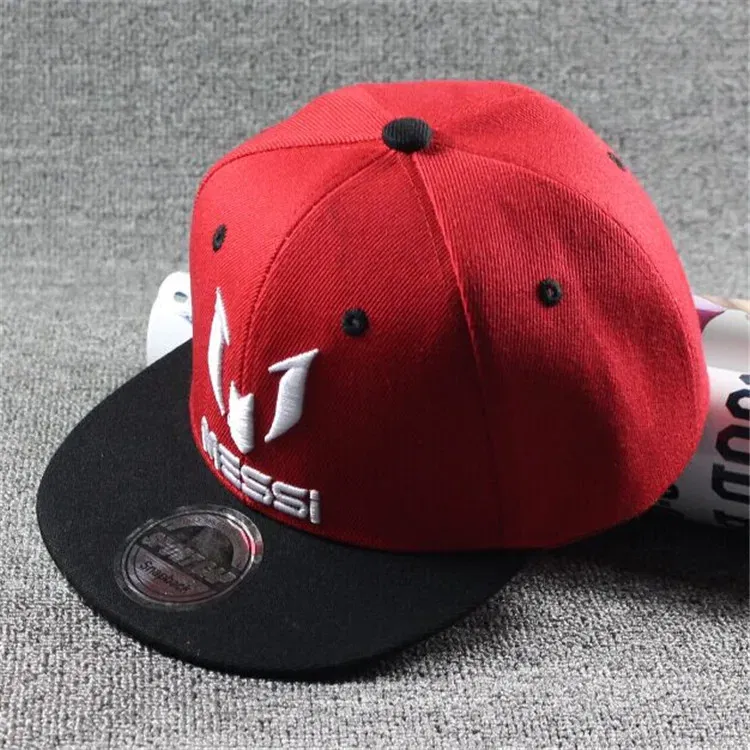 Color: Fluorescent Yellow - New Fashion Children Ronaldo Cr7 Neymar Njr Baseball Cap Hat Boys Girls Kids Messi Snapback Hats Hip Hop Caps Gorras