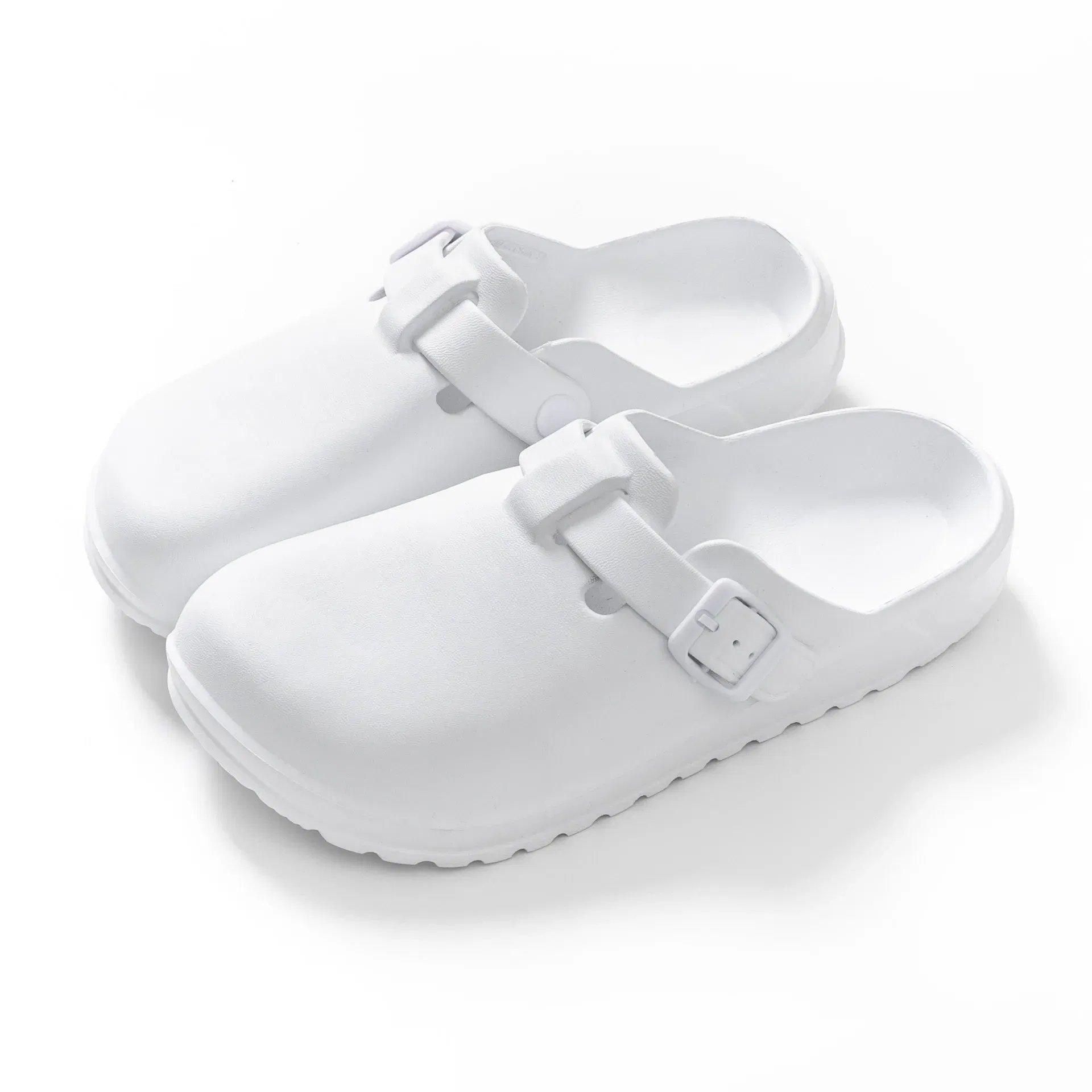 Color: BRONZE, Shoe Size: 44 - Eyriphy Women Clogs Slippers Men Working Shoes Nurses Soft Eva Slides Anti-Slip Lab Waterproof Medical Slippers Fashion Sandals