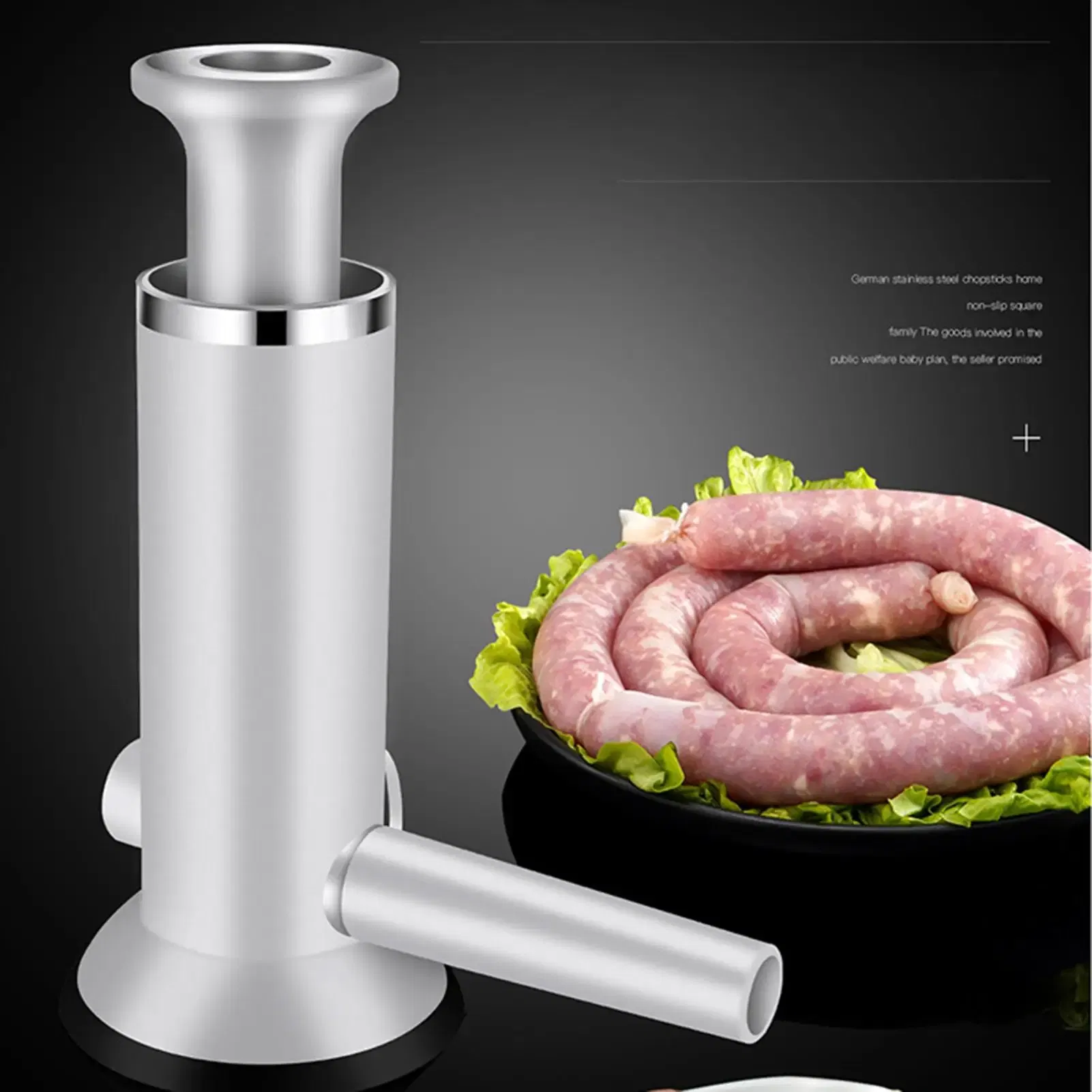 Ships From: spain - Sausage Stuffer Sausage Filling Machine Homemade Manual Sausage Maker Sausage Stuffers With Meatball Maker Kitchen Artifact