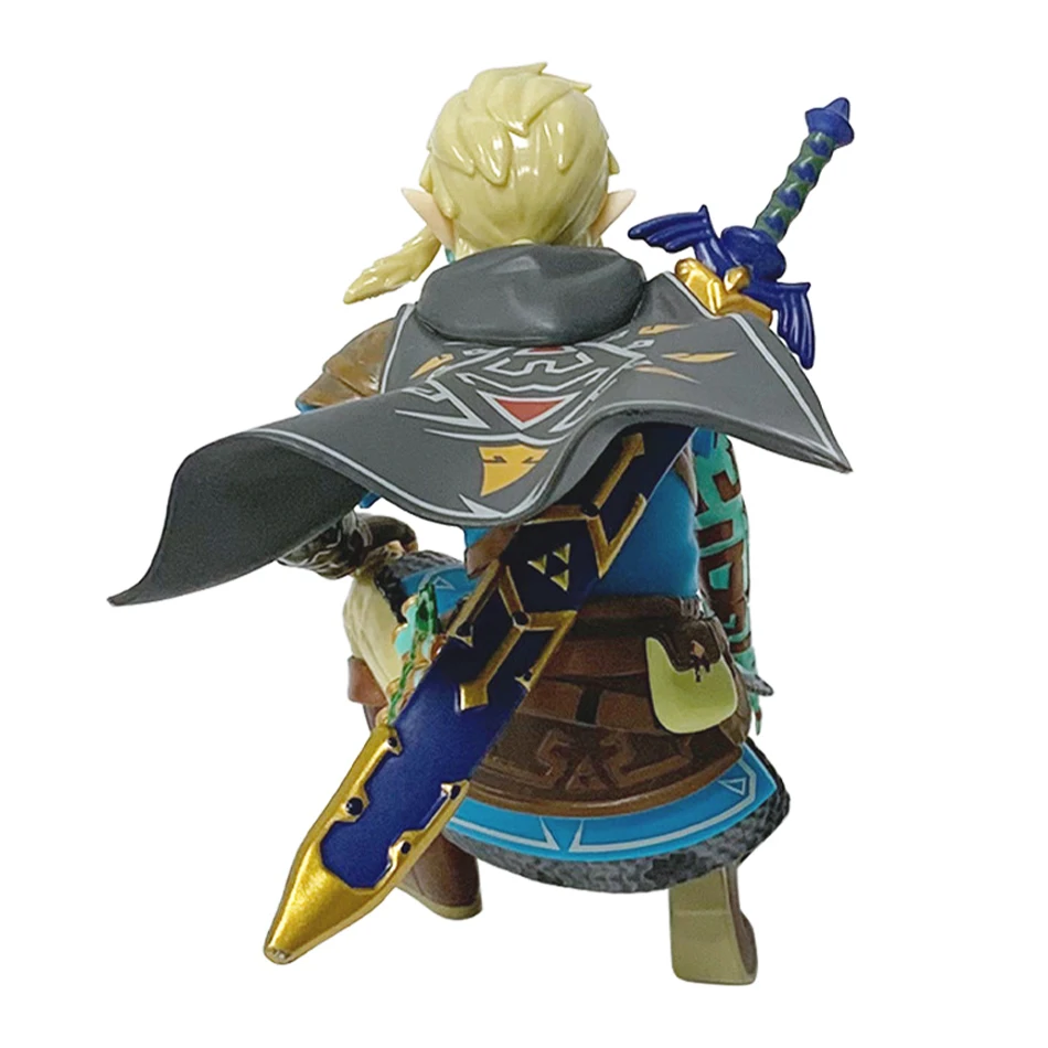 Color: black - 12CM The Legend of Zelda Anime Figure Link Treasure Box Monster Anime Figure Toys Action Figurine Model Collection Doll Toy Gift