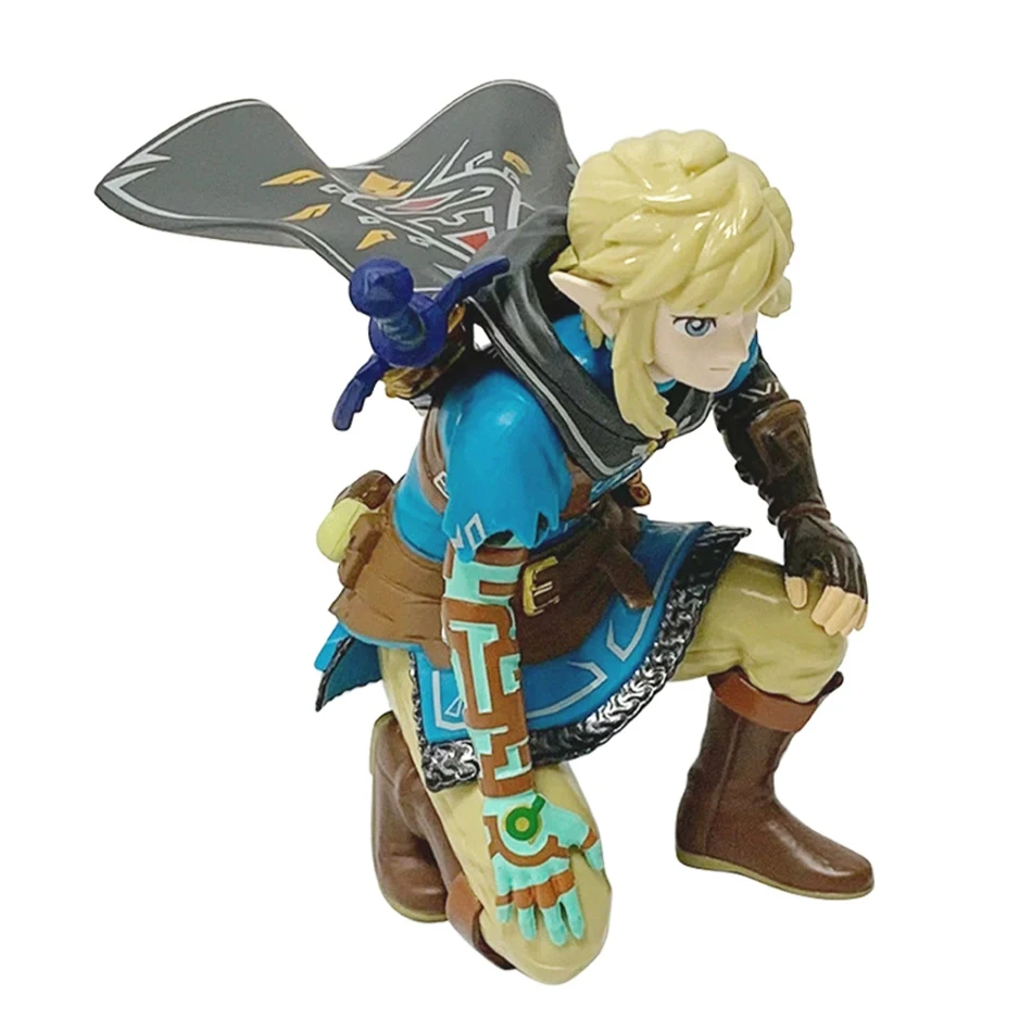 Color: black - 12CM The Legend of Zelda Anime Figure Link Treasure Box Monster Anime Figure Toys Action Figurine Model Collection Doll Toy Gift