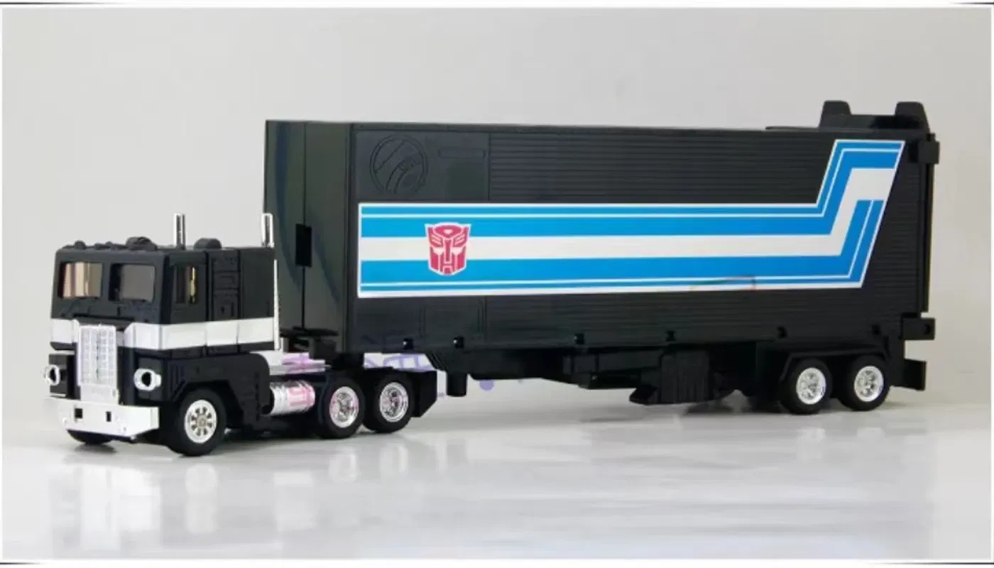 Color: Black - Transformation G1 Re-enacted OP Prime Red KO Edition With Carriage Metal Front Action Figureals Model Toys Gift