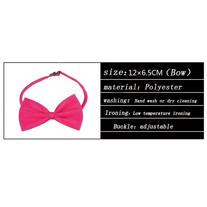 Color: multi - Pet Dog Cat Necklace Adjustable Strap for Cat Collar Dogs Accessories pet dog bow tie puppy bow ties dog Pet supplies