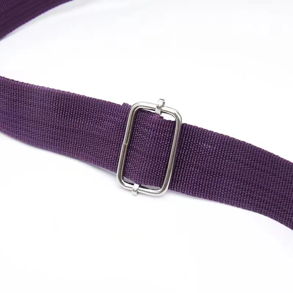 Color: light yellow - Purple One Shoulder Crossbody Bag Portable Commuting Large Capacity Simplicity Storage Bag Garland Letter Series Print Pattern