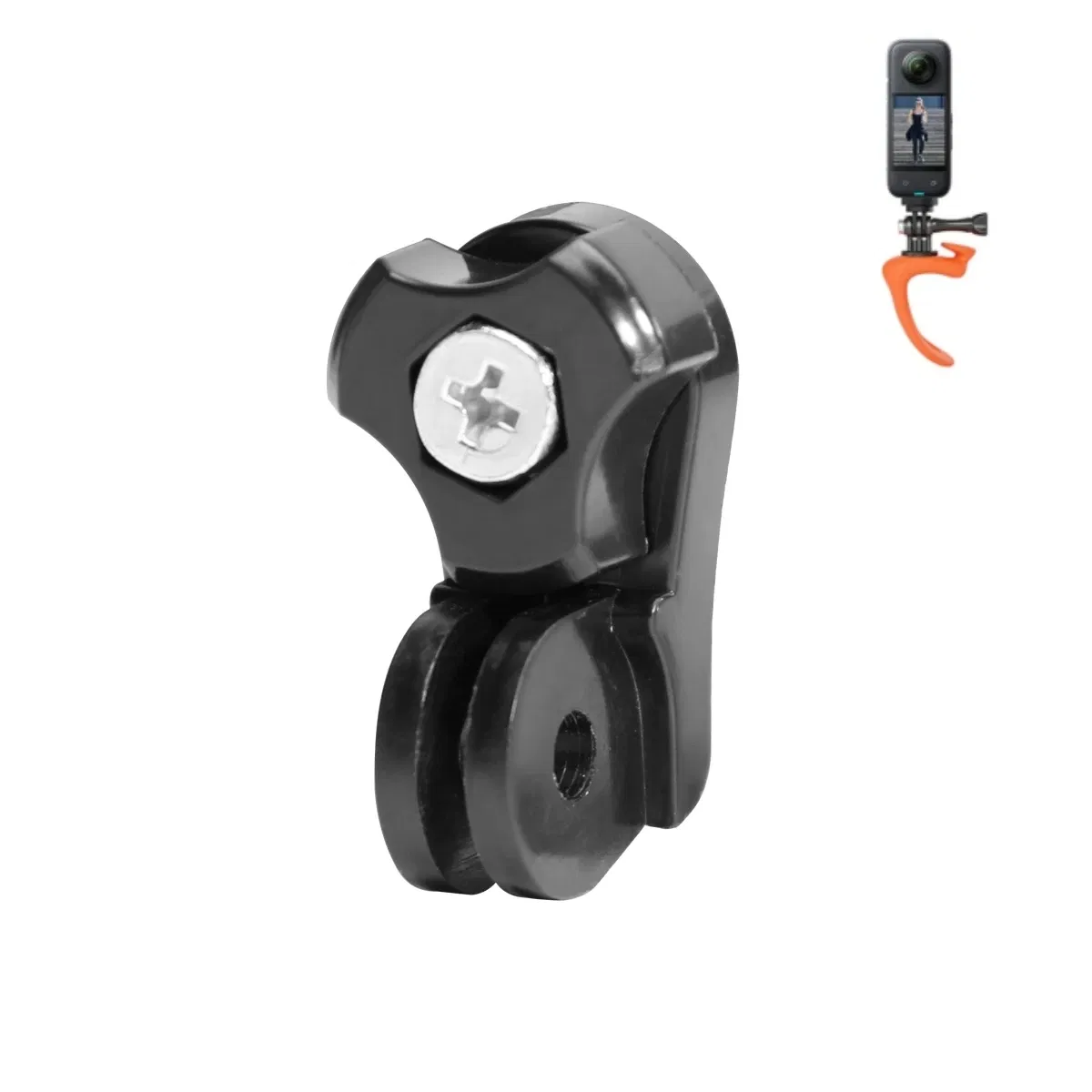 Colour: Blue color - TELESIN Mini Flexible Bracket Adjustable Silicone Mount for Gopro Hero 13 12 11 10 9 8 MAX DJI OSMO Action 5 4 3 Insta360 X4 X3