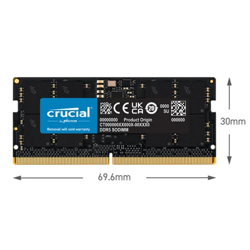 Color: Brown, Ships From: CHINA - New RAM 16GB 24GB 32GB 48GB DDR5 5600MHz PC5-44800 Laptop Memory, non-ECC SODIMM
