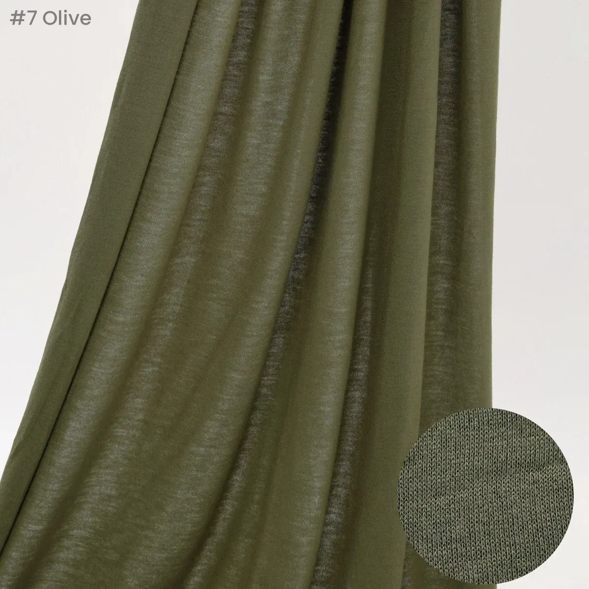 Color: green - Premium Instant Jersey Hijab Scarf Solid Muslim Long Scarves Turban Shawl Elastic Cotton Arab Headscarf Head Wraps Saudi Hijabs