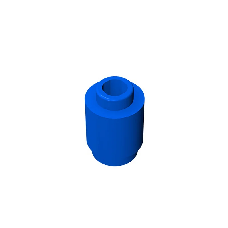 Color: GRAY - 50PCS 3062b 30068 35390 3062 Accessories 1x1 Cylindrical Brick DIY Buildings? Blocks Educational Toys City Toy