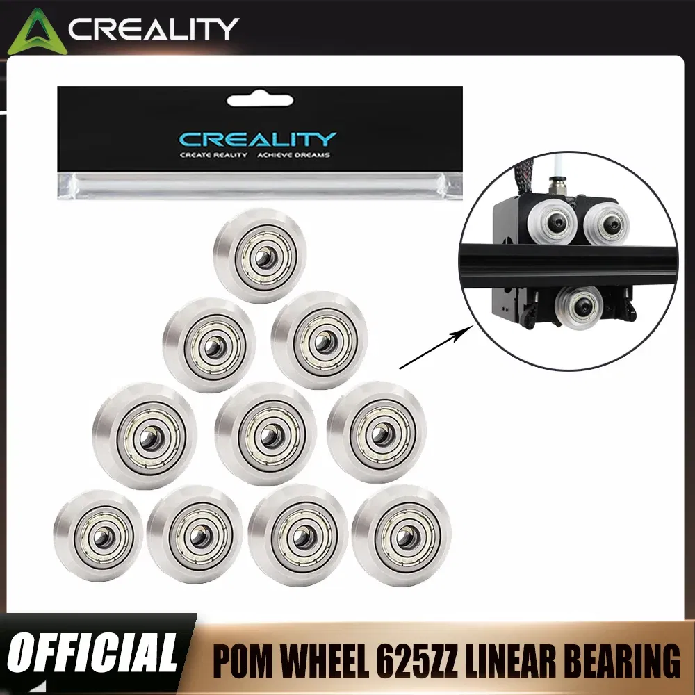 10/20Pcs Creality POM Wheel Plastic Pulley Linear Bearing Gear for Ender-3/V2/Ender-3 S1/CR-10 Series 3D Printer accessory ?»?
