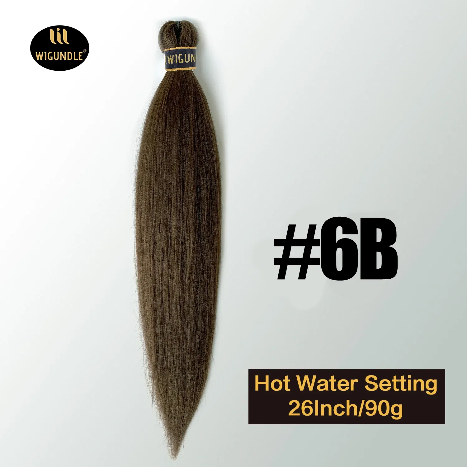 Color: Silver, Stretched Length: 26inches, Bulk Buy: 1Pcs/Lot - Kanekalon 26inch Hot Water Set Pre Stretched Jumbo Braiding Hair Box Twist Braids Synthetic Hair Extensions For Women Soft Yaki