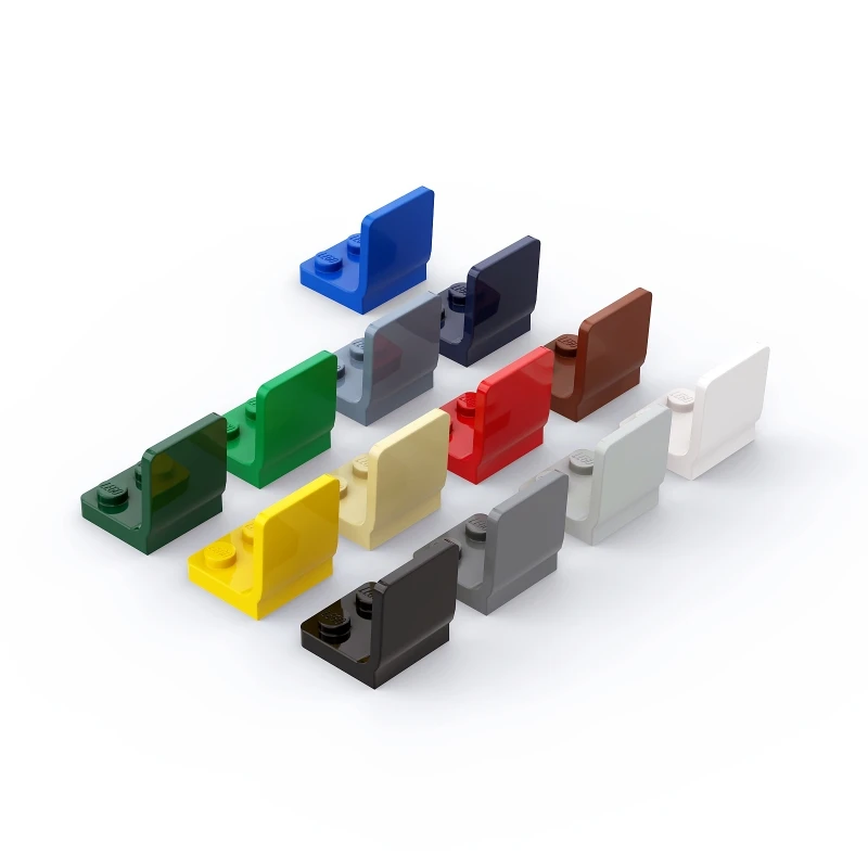 Color: Yellow - 1 Pcs Buildings Blocks 4079 Minifigure, Utensil Seat (Chair) 2 x 2 Brick Collections Bulk Modular GBC Toy For High-Tech MOC Set