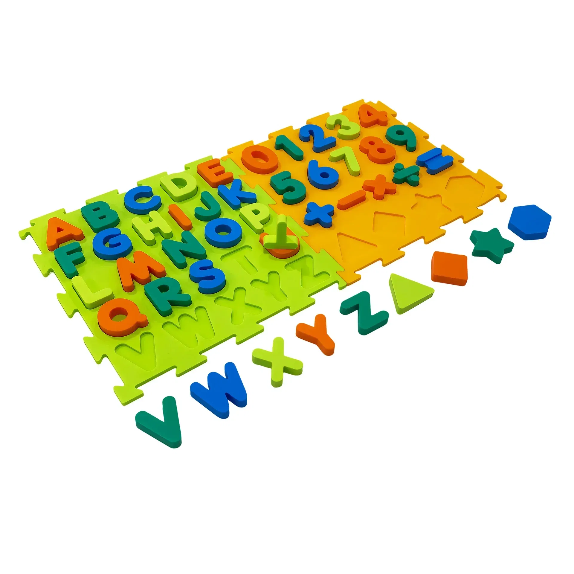 Color: green - Children's Tactile Sensory Training Mat Acupressure Pad Foot Massage Mat Children's Baby Acupressure Pad Toe Pressure Pad