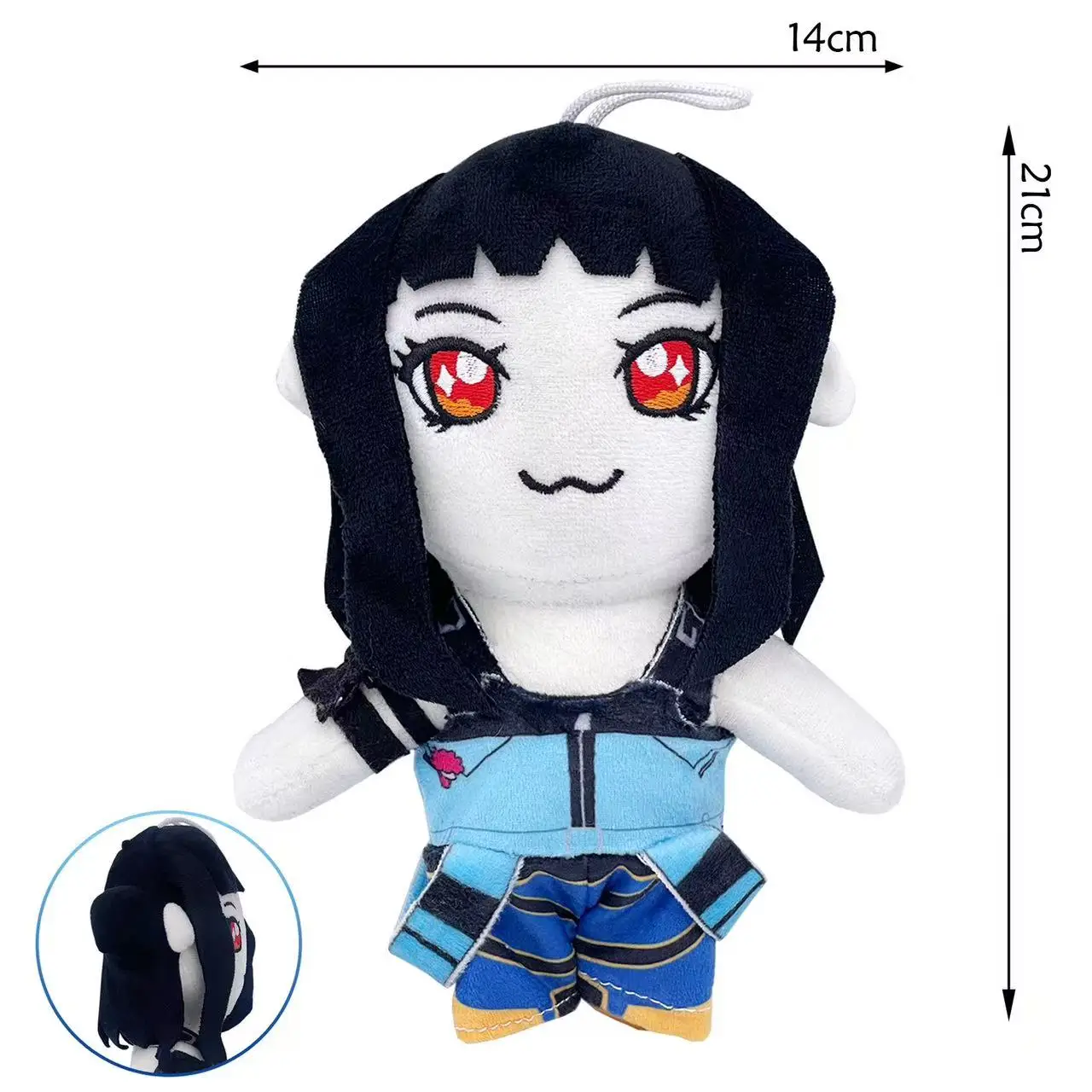 Color: DeepPink - TreasuringU New hot Kpop Demon Plush Toys Game Hunters Tiger Stuffed Toy Doll Blue Tiger Animals Plushie Birthday Gifts