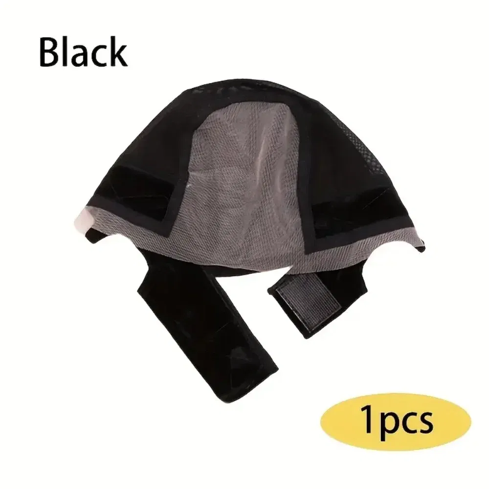 Color: Dark Brown - Lace Wig Grip Cap Wig Grip Band for Lace Front Wigs to Keep Wigs in Place, Adjustable Wig Cap with Grip Band Non Slip Cap